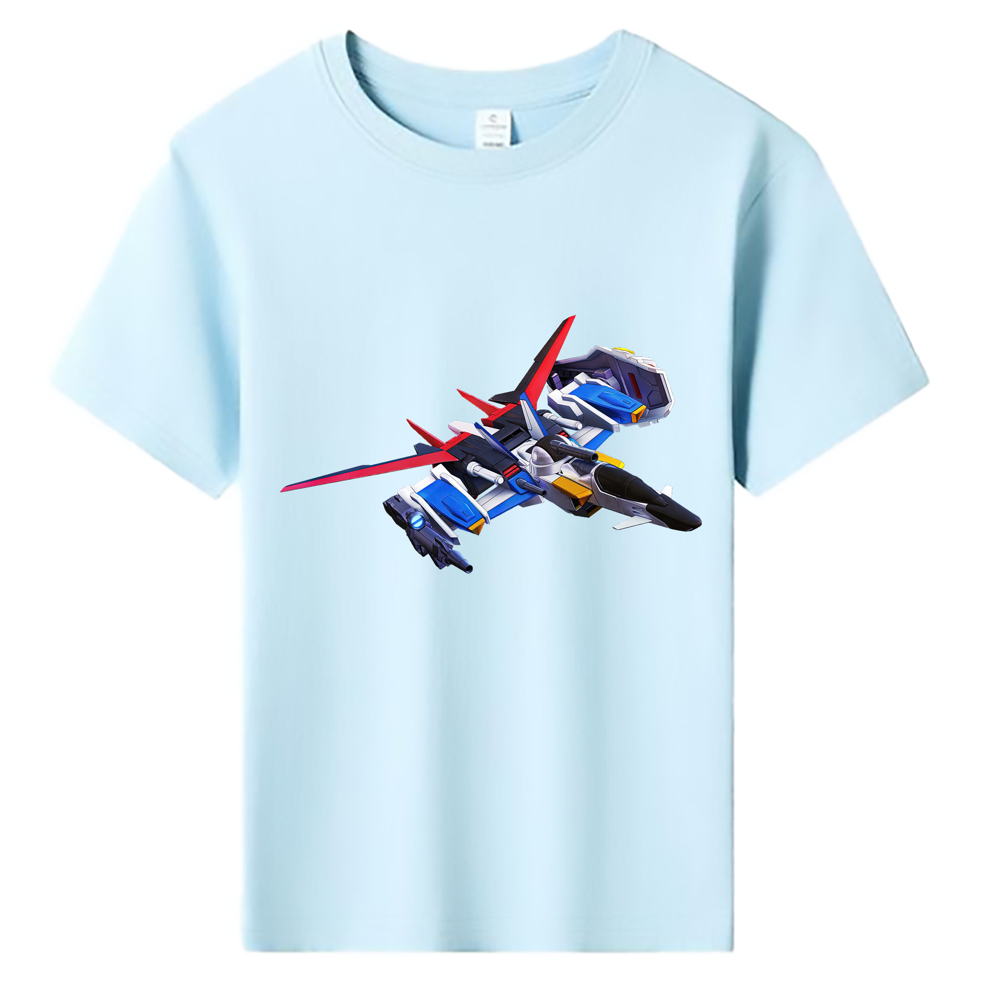 （画像用） 機動戦士ガンダム Mobile Suit Gundam 綿100％キッズTシャツ（フロントプリント）